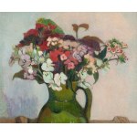 Władysław Ślewiński (1854 Białynin - 1918 Paris), Bouquet of Flowers in a Jug