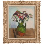 Władysław Ślewiński (1854 Białynin - 1918 Paris), Bouquet of Flowers in a Jug