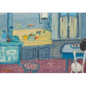 Henryk Hayden (1883 Warszawa - 1970 Paryż), Kuchnia, Mareuil-sur-Ourcq (La cuisine, Mareuil-sur-Ourcq), 1953