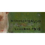 Wawrzyniec Chorembalski (1888 Zawichost - 1965 Warsaw), Shepherd with a sheepdog, 1948