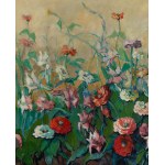 Czeslaw Zawadzinski (1878 - 1936), Still life of a flower