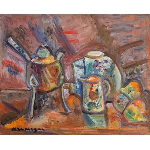 Pinchus Krémègne (1890 Zoludek near Novogrudok - 1981 Céret), Still life with jug, 1930s.