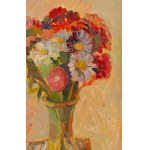 Maurice Blond (1899 Lodz - 1974 Clamart, France), Bouquet of Flowers (Le bouquet de fleurs), 1960.