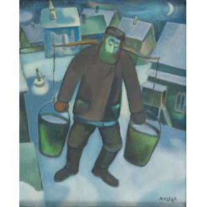 Adam Aron Muszka (1914 Piotrków Trybunalski - 2005 Paris), Wasserträger