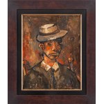 Stanislaw Eleszkiewicz (1900 Czutów near Poltava - 1963 Paris), Portrait of a man in a hat