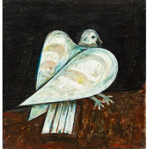 Joseph Pressmane (1904 Berestechko, Ukraine - 1967 Paris), Dove of Peace (Colombe de la Paix).
