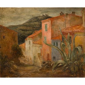 Pawel Dadlez (1904 - 1940 Rawa Ruska), Ulica v Collioure, po roku 1928