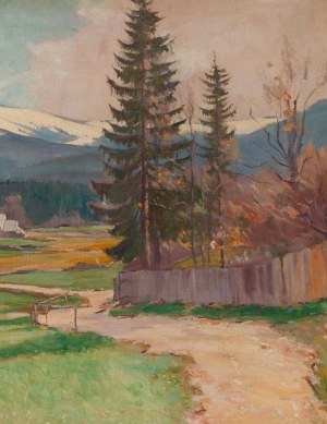 Franz Joseph Wagner (1886 - 1972), Pejzaż karkonoski
