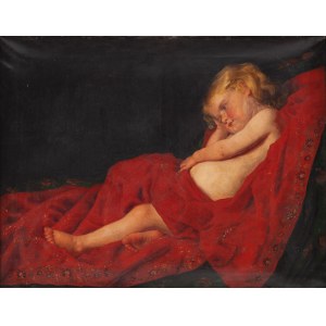 Autor neznámý (19. století), Spící dítě
