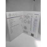 Diament naturalny 0.24 CT AIG Milan