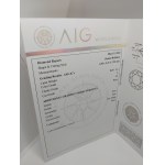 Diament naturalny 0.18 CT AIG Milan