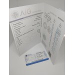 Diament naturalny 0.23 CT AIG Milan