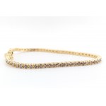 Bracelet 3.7 ct diamonds AIG