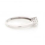 Pierścionek z 18 karatowego złota 0.56 ct diament