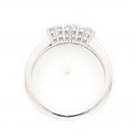 Pierścionek z 18 karatowego złota 0.56 ct diament