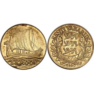 Estonia 1 Kroon 1990