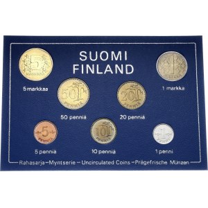Finland Annual Coin Set 1976