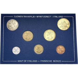 Finland Annual Coin Set 1976