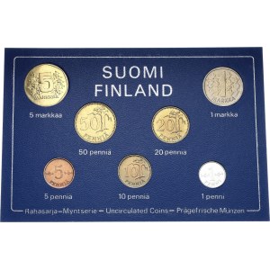 Finland Annual Coin Set 1977