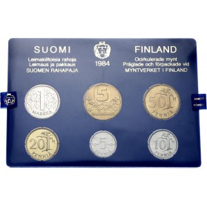 Finland Annual Coin Set 1984