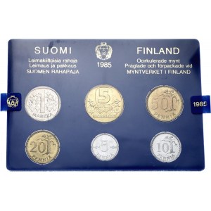 Finland Annual Coin Set 1985