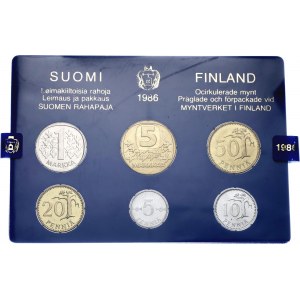 Finland Annual Coin Set 1986