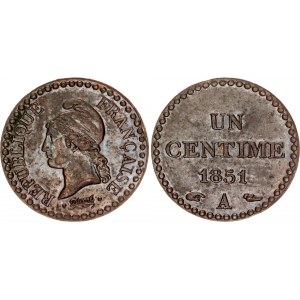France 1 Centime 1851 A
