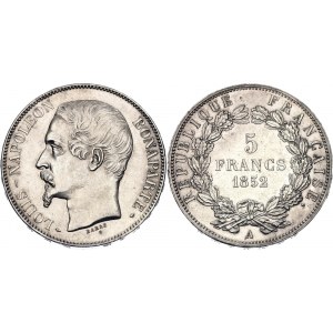 France 5 Francs 1852 A