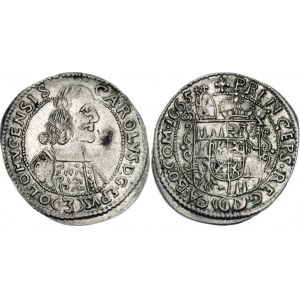Bohemia Olomouc 3 Kreuzer 1665
