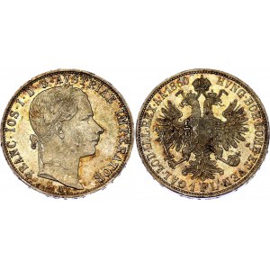 Austria 1 Florin 1860 A