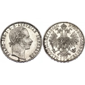Austria 1 Florin 1861 A