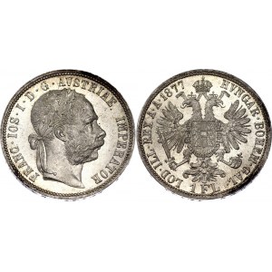 Austria 1 Florin 1877