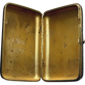 Russia Silver Cigarette Case 1890