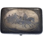 Russia Silver Cigarette Case 1890