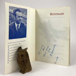 Chadzinikolau Nikos - Pedigree. DEDICATION BY THE AUTHOR!
