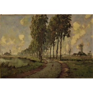 Henri Joseph Pauwels(1903-1989),Ländliche Landschaft