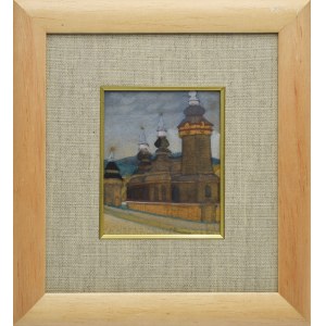 Nikifor KRYNICKI (1895-1968), Orthodoxe Kirche, 1967