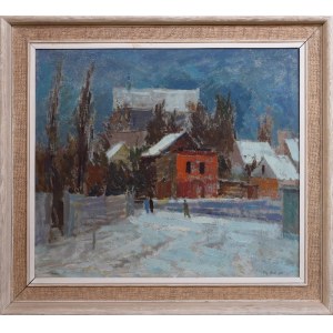 Eugeniusz ARCT (1899-1974), Kazimierz in winter, 1960