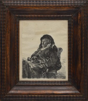 Rembrandt Harmenszoon VAN RIJN - według, Portret matki artysty