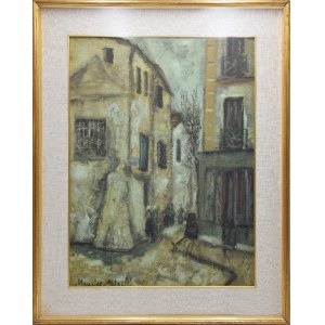 Maurice UTRILLO (1883-1955) - podle, Ulice na Montmartru