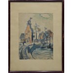 Jerzy ZARUBA (1891-1971), Ustka?, 1947