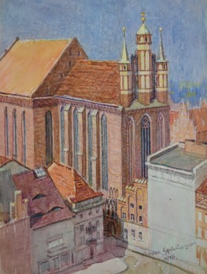 Brunon GĘSTWICKI (1882-1969), Toruń, 1956