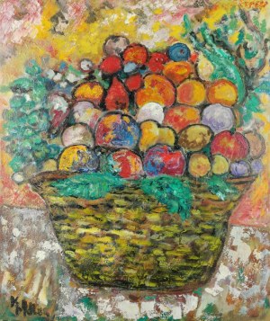 Karol ADLER (ur. 1936), Owoce w koszu