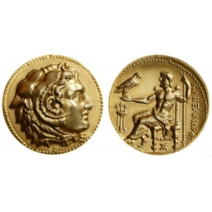 Grecja i posthellenistyczne, WSPÓŁCZESNA KOPIA antycznej złotej monety (statera) z Macedonii