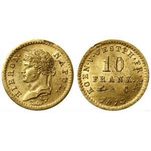 Niemcy, 10 franków, 1813 C, Kassel