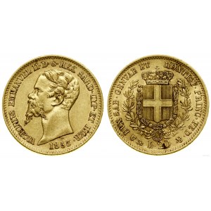 Włochy, 20 lirów, 1853, Genua