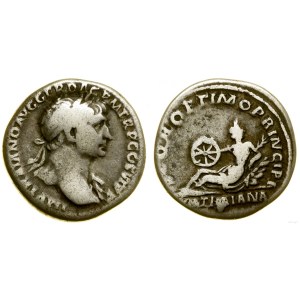 Cesarstwo Rzymskie, denar, 112-113, Rzym