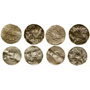 Niemcy, zestaw 4 denarów