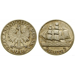 Polska, 2 złote, 1936, Warszawa