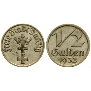 Polska, 1/2 guldena, 1932, Berlin